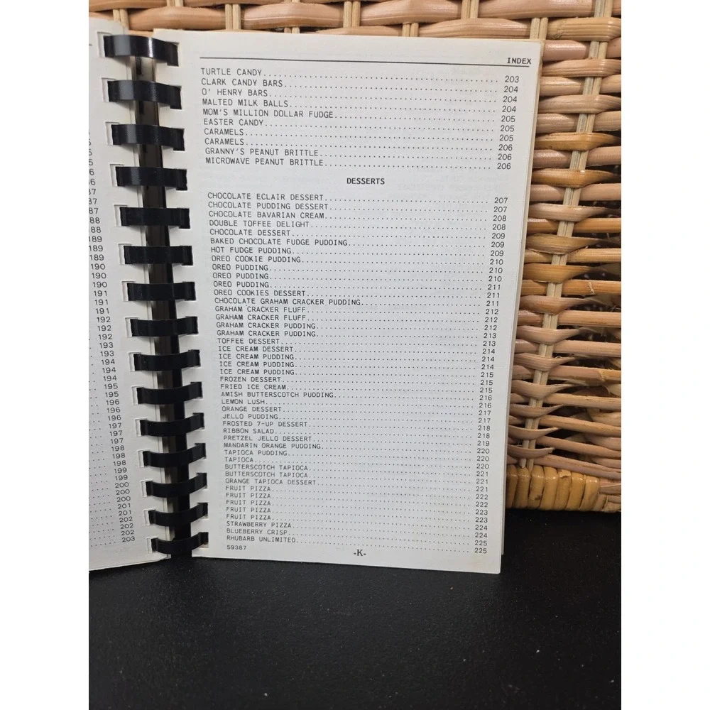 Vintage Country Cookbook, Winesburg Fire Department Auxiliary Ohio Amish